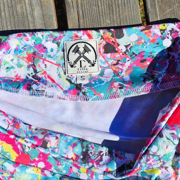 2pc. Civil Regime paint splatter outfit - Picture 7 of 7